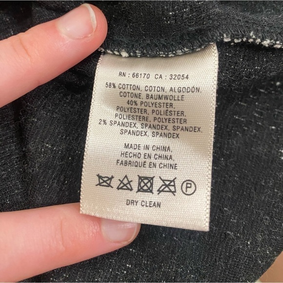 Anthropologie HD in Paris Black & White Reptile Textured Faux Wrap Dress Sz M - Picture 3 of 7